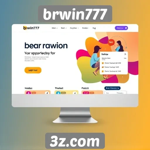 Usabilidade e design do site brwin777